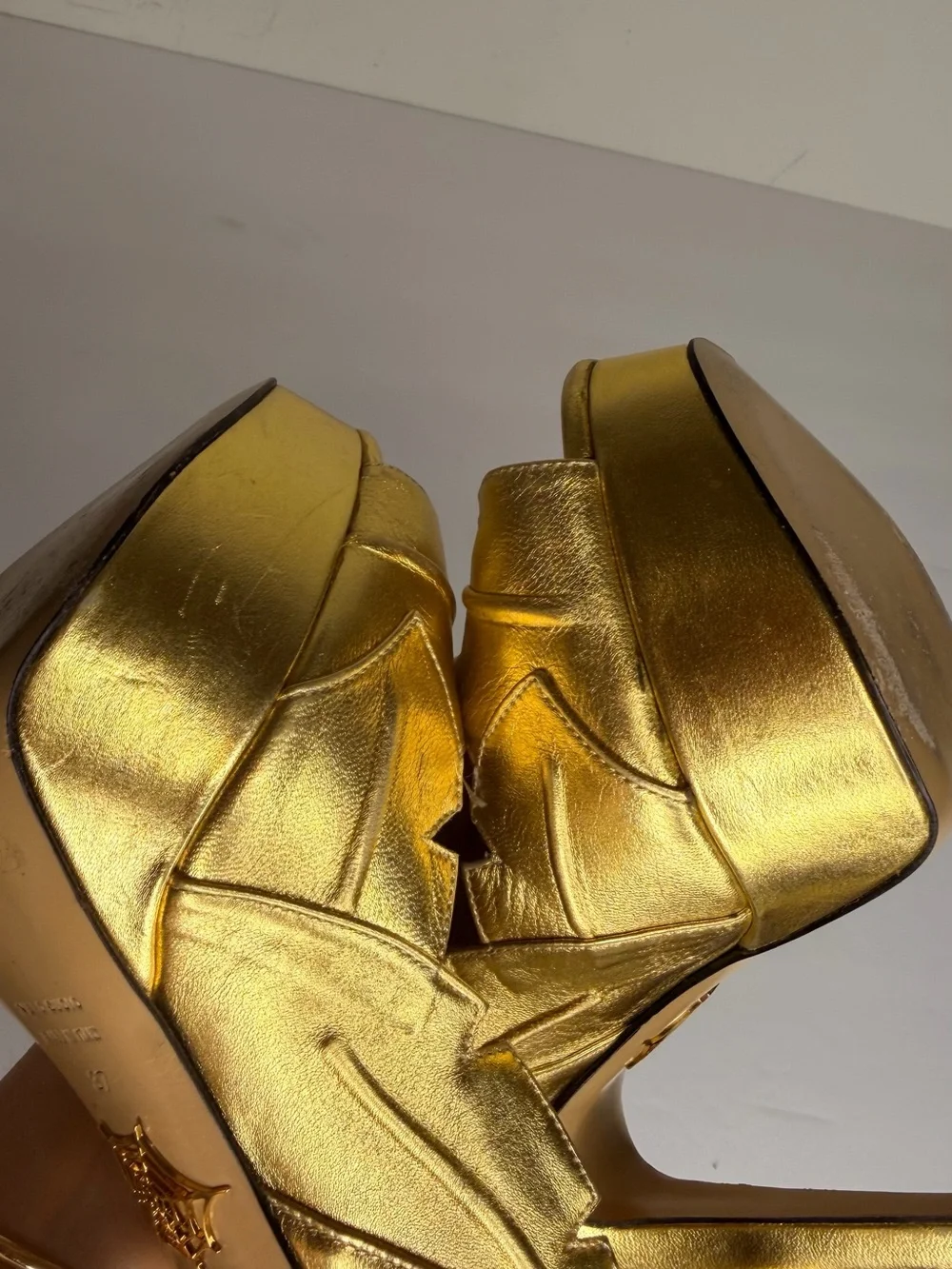Charlotte Olympia striking gold